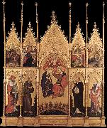 GELDER, Aert de Coronation of the Virgin and Saints dfhh oil painting artist